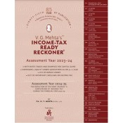 V. G. Mehta's Income Tax Ready Reckoner 2023-24 by Shri Kuber Publishing House
